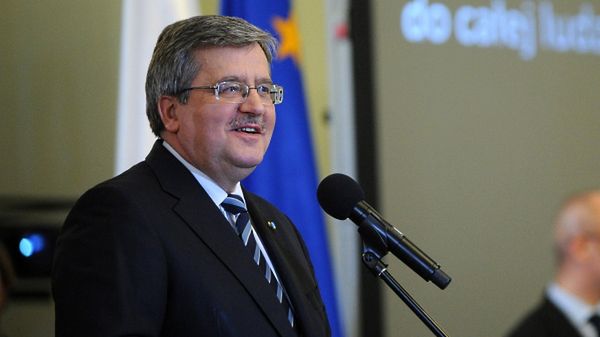 Prezydent Bronisław Komorowski