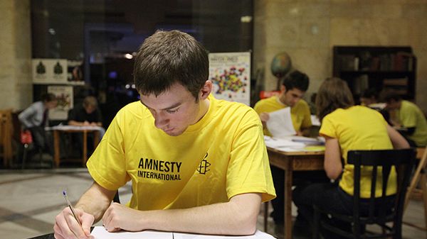 24-godzinny maraton pisania listów w obronie więźniów sumienia