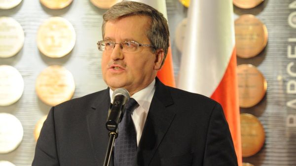 Prezydent Bronisław Komorowski