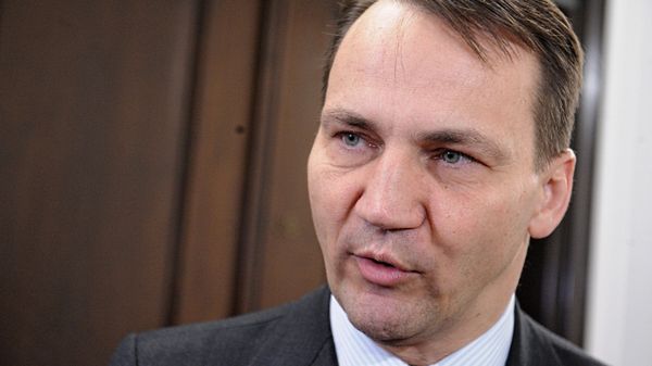 Minister spraw zagranicznych Radosław Sikorski