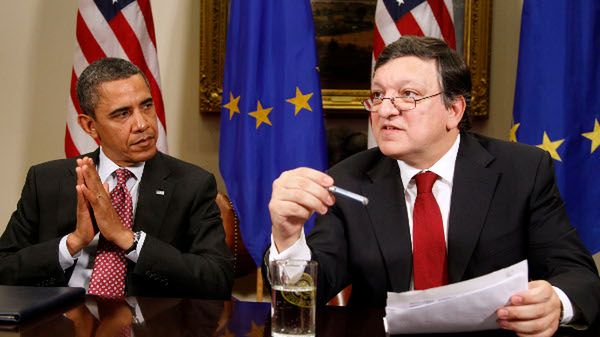 Barack Obama i Jose Manuel Barroso