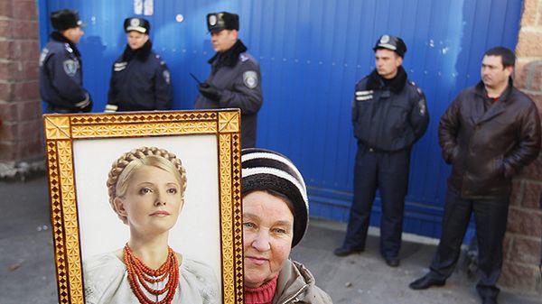 Ok. 5 tys. osób złożyło życzenia Julii Tymoszenko