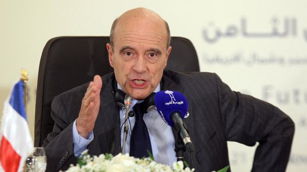 Minister spraw zagranicznych Francji Alain Juppe