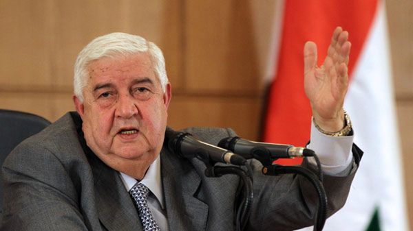 Walid el-Mu'allim, syryjski minister spraw zagranicznych