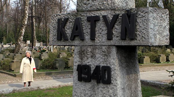 Krzyż upamiętniający Zbrodnię Katyńską