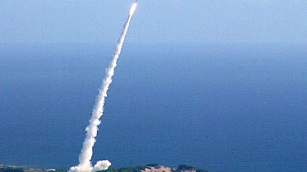 Start pocisku antyrakietowego SM-3