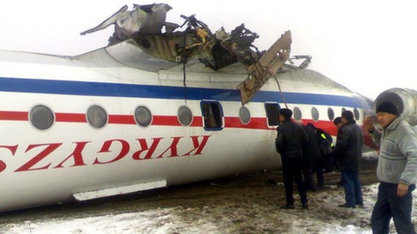 Dramatyczne lądowanie pasażerskiego Tu-134
