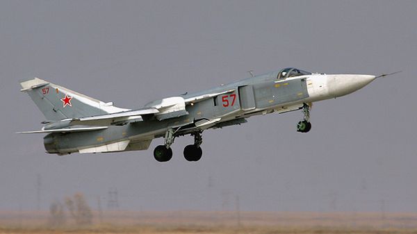 Bombowiec typu Su-24