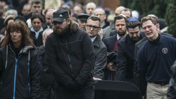 Pogrzeb 37-latka, który zginął w ataku na synagogę w Kopenhadze