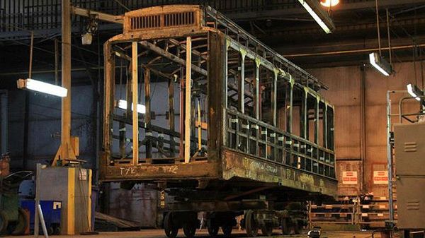 Zabytkowy tramwaj Falkenried "Maximum"