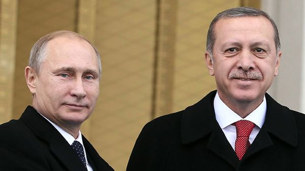 Władimir Putin i Recep Tayyip Erdogan
