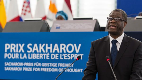 Denis Mukwege w Parlamencie Europejskim