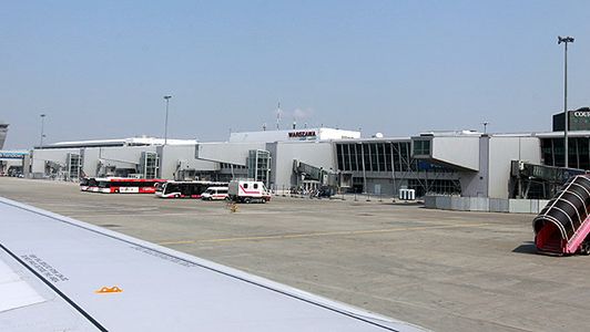 Terminal w porcie lotniczym im. Fryderyka Chopina
