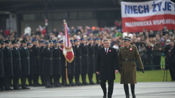 Obchody Święta Niepodległości z udziałem prezydenta Bronisława Komorowskiego