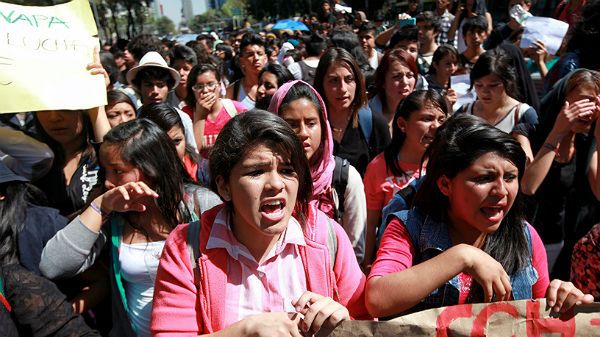 Tysiące osób domagało się wyjaśnienia sprawy od władz Meksyku