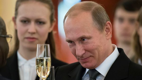 Władimir Putin na spotkaniu z ambasadorami w Moskwie