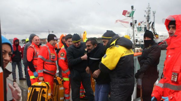 Kolizja w porcie w Rawennie