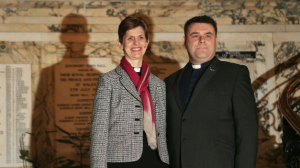 Libby Lane z mężem