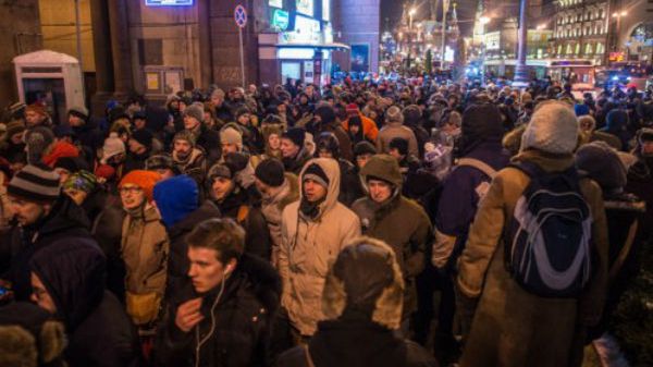 Demonstracja w Moskwie, 30 grudnia br.