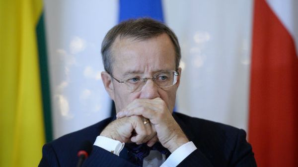 Prezydent Estonii Toomas Hendrik Ilves