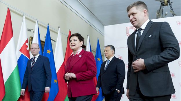 Szczyt V4 w Warszawie