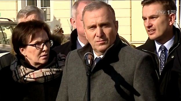 "Wiadomości" zmanipulowały relację z konferencji PO