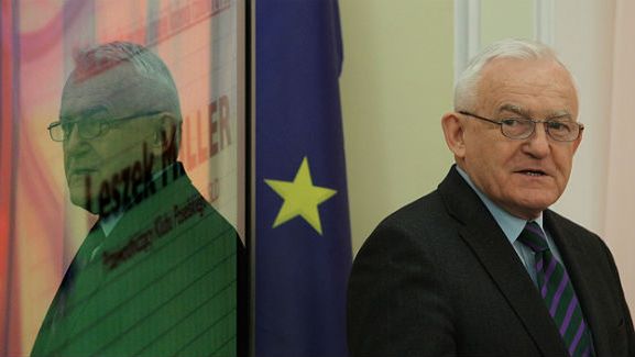 Przewodniczący SLD Leszek Miller