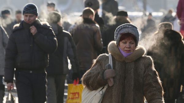 Mróz w Rosji zabija