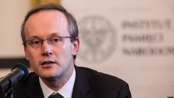 Prezes IPN Łukasz Kamiński