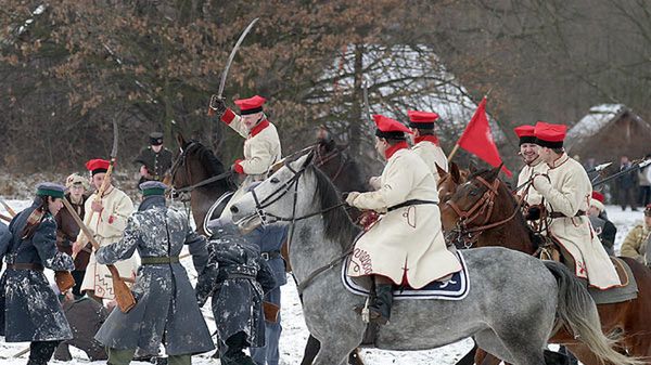 Rekonstrukcja jednej z bitew Powstania Styczniowego