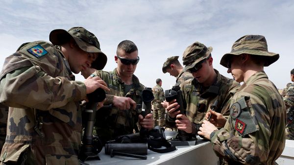 Francuscy żołnierze w Mali