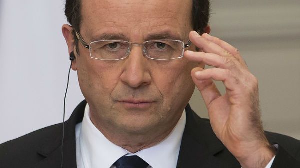 Prezydent Francois Hollande