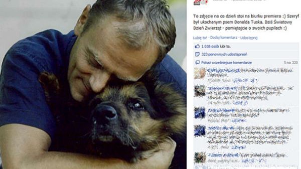 Donald Tusk z Szeryfem