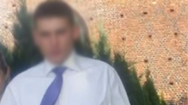 Kadr z filmu z informacją o poszukiwaniach Michała