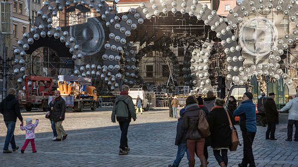 Przygotowania do sylwestrowej nocy we Wrocławiu