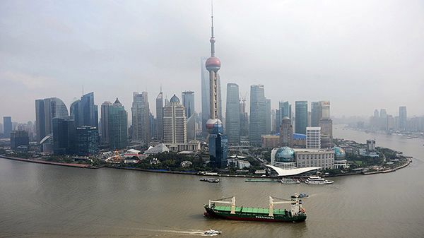 Rzeka Huangpu i Szanghaj