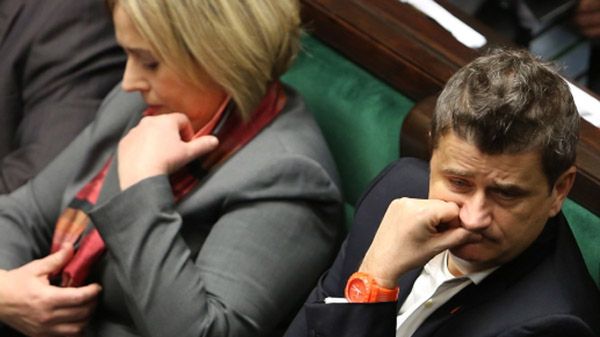 Wanda Nowicka i Janusz Palikot