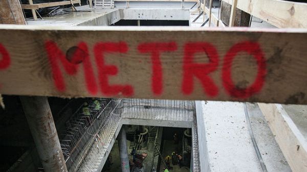 Budowa stacji C12 (Nowy Świat) II linii metra w Warszawie