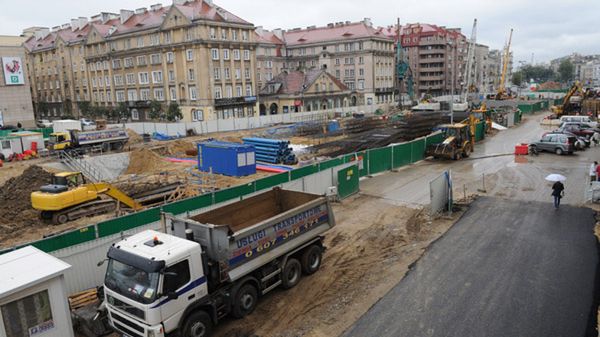 Budowa drugiej linii metra na pl. Wileńskim