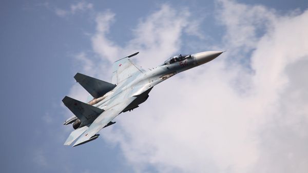 Rosyjski myśliwiec Su-27