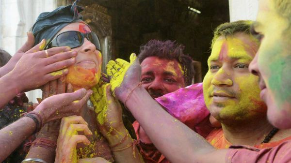 Święto Holi w Indiach