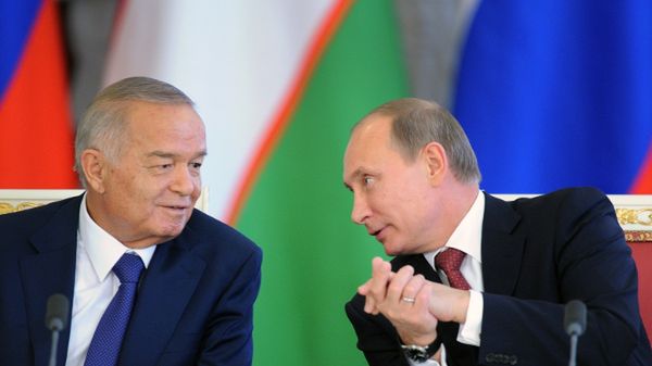 Prezydenci Uzbekistanu i Rosji