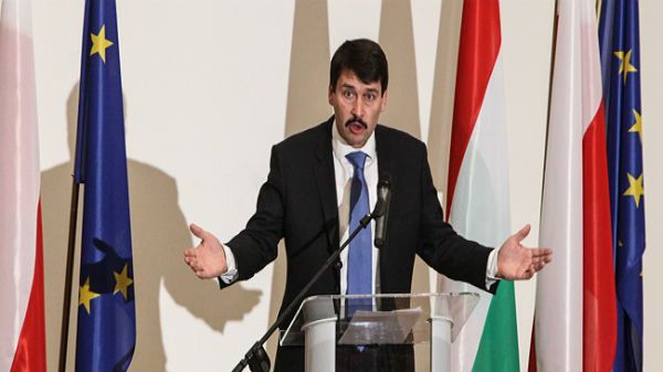 Prezydent Węgier Janos Ader