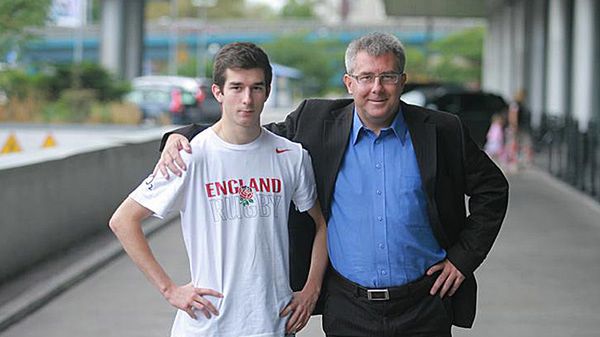 Ryszard Czarnecki z synem