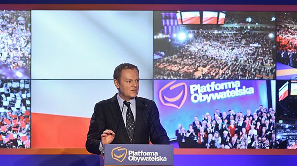Donald Tusk zapowiedział, że będzie kandydował na stanowisko szefa PO