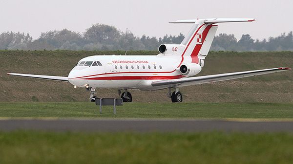 Jak-40 z 36. SPLT - zdjęcie archiwalne