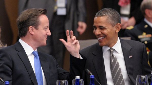 David Cameron i Barack Obama