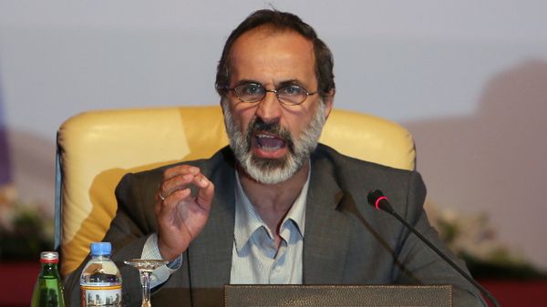 Moaz al-Chatib, stojący na czele konfederacji syryjskiej opozycji