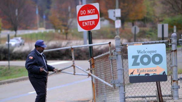 Brama wejściowa do zoo w Pittsburghu