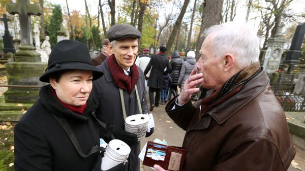 Datki zbierała również prezydent Warszawy Hanna Gronkiewicz-Waltz